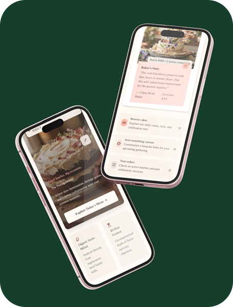Phone screens from the The Proving Drawer app